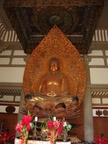 Der Budda im inneren des Tempels