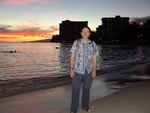 Thomas am Waikiki Beach