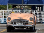 Historische Autos in den Strassen