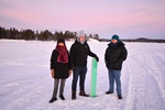 Auf dem Inari See unterwegs