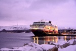 Die Hurtigruten in Kirkenes