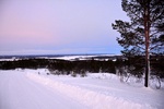 Blick auf den Inari See