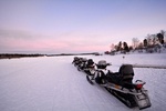 Auf dem Inari See unterwegs