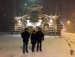 Helsinki im Schneegestöber