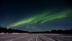 Magische Nordlichter am Himmel