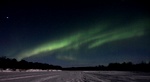 Magische Nordlichter am Himmel