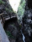 a narrow gorge