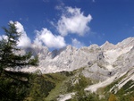 The Dachstein massiv with 3000m hight