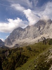 The Dachstein massiv with 3000m hight