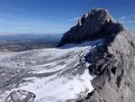 On the glacier at 3000m