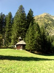 Small church beside the way