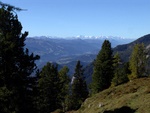 View to the big alps