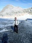 On the glacier at 3000m