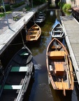 Idyllische Padelboote